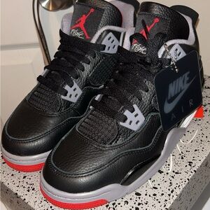 Authentic Jordan Retro 4 “Bred Reimagined”